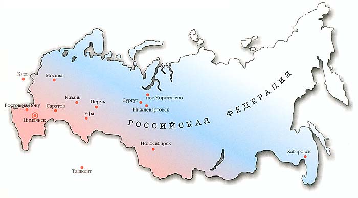 Трансгидромеханизация - сеть представительств в городах Российской Федерации и Ближнего Зарубежья